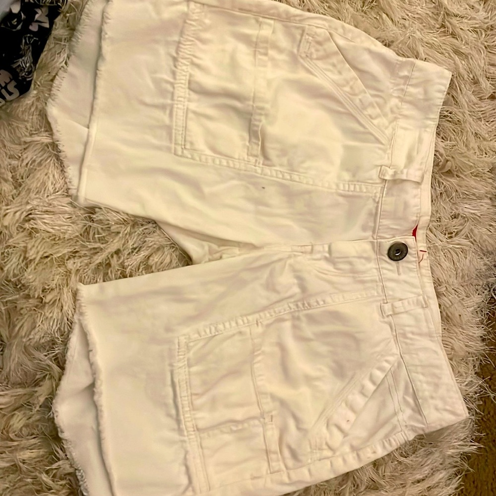 Jean cargo shorts